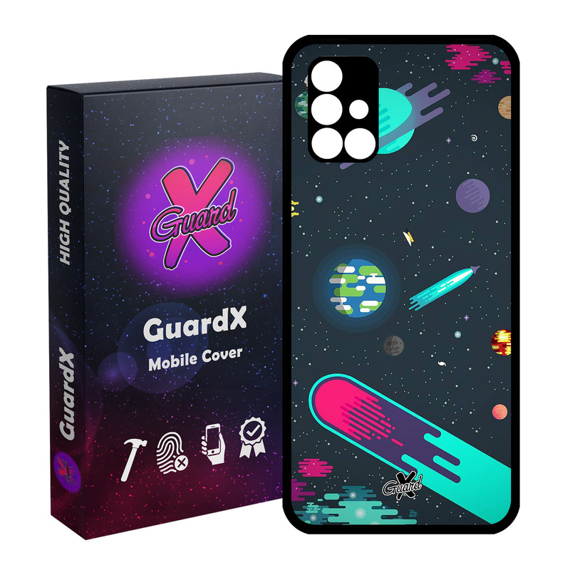کاور گارد ایکس طرح Galaxy مدل Glass10073 مناسب برای گوشی موبایل سامسونگ Galaxy A51 5G
