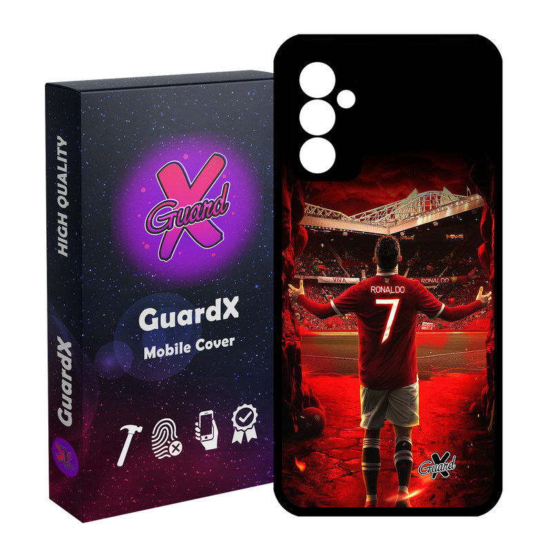 کاور گارد ایکس طرح Ronaldo مدل Glass10397 مناسب برای گوشی موبایل سامسونگ Galaxy S23 FE