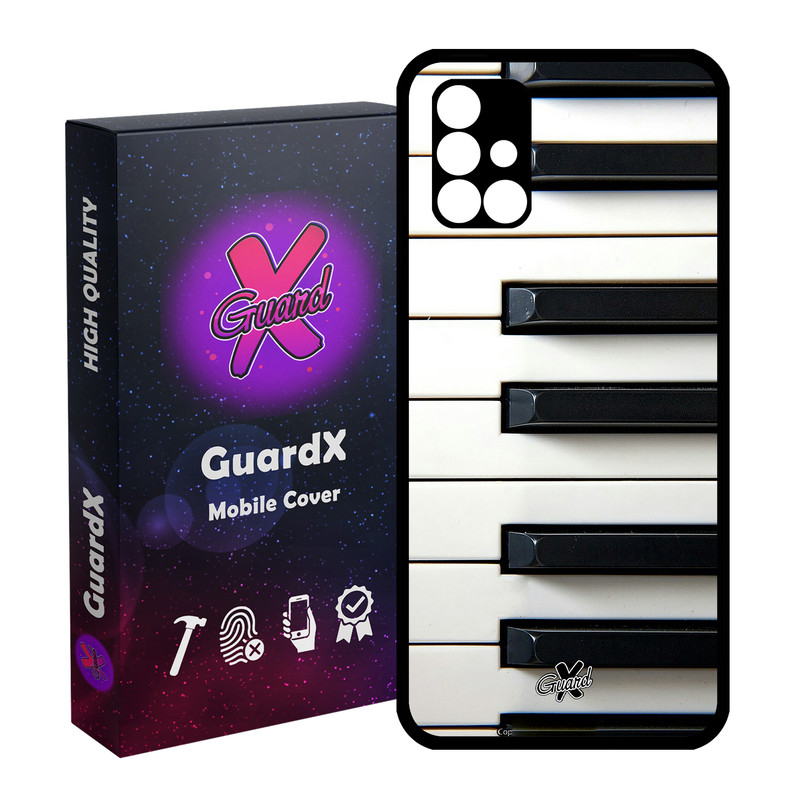 کاور گارد ایکس طرح Piano مدل Glass10101 مناسب برای گوشی موبایل سامسونگ Galaxy A51 5G