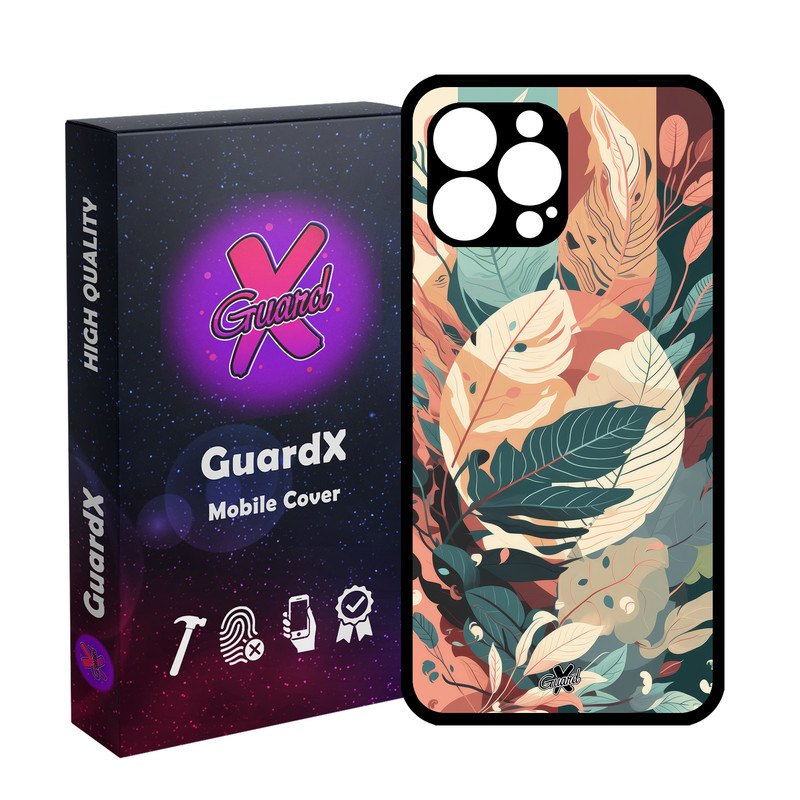 کاور گارد ایکس طرح برگ مدل Glass10657 مناسب برای گوشی موبایل اپل iPhone 12 Pro