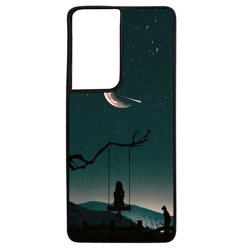 کاور گالری وبفر طرح آسمان شب مناسب برای گوشی موبایل سامسونگ galaxy s21 ultra