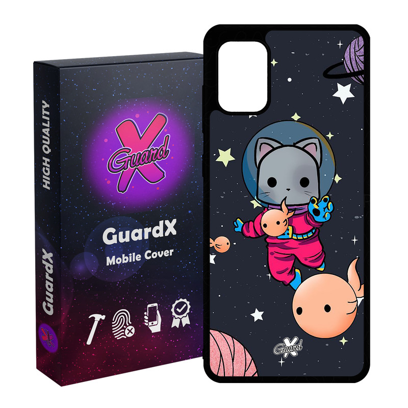 کاور گارد ایکس طرح Cat مدل Glass10044 مناسب برای گوشی موبایل سامسونگ Galaxy A31