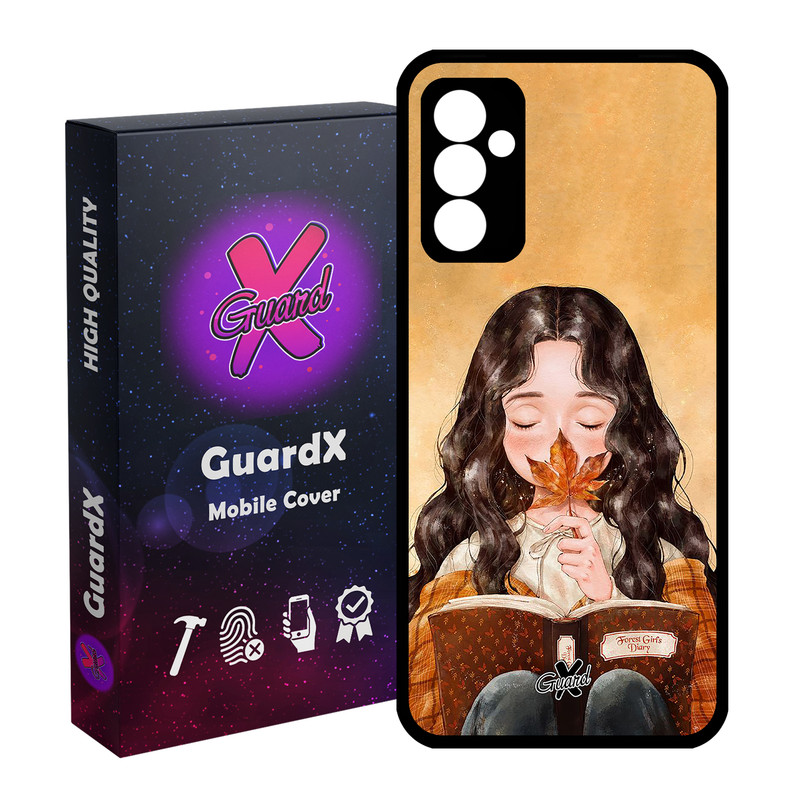 کاور گارد ایکس طرح Girl مدل Glass10223 مناسب برای گوشی موبایل سامسونگ Galaxy A34 / A34 5G