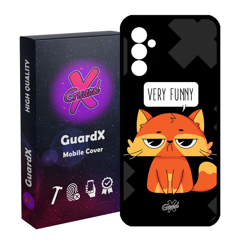 کاور گارد ایکس طرح Funny مدل Glass10161 مناسب برای گوشی موبایل سامسونگ Galaxy A34 / A34 5G