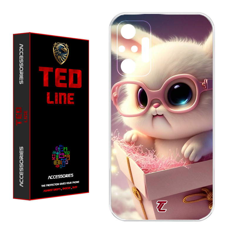 کاور تد لاین طرح خرگوش کد 1111 مناسب برای گوشی موبایل شیائومی Redmi Note 10 Pro / Note 10 Pro Max