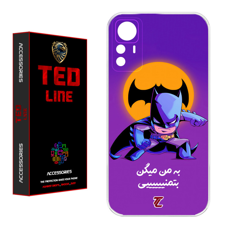 کاور تد لاین طرح بتمن کد 1105 مناسب برای گوشی موبایل شیائومی Mi 12T / 12T Pro