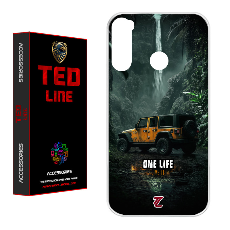 کاور تد لاین طرح ماشین آفرود کد 1119 مناسب برای گوشی موبایل شیائومی Redmi Note 8