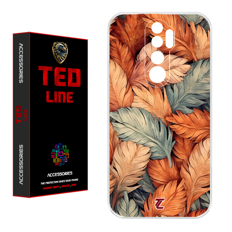 کاور تدلاین طرح برگ کد 1220 مناسب برای گوشی موبایل شیائومی Redmi Note 8 Pro