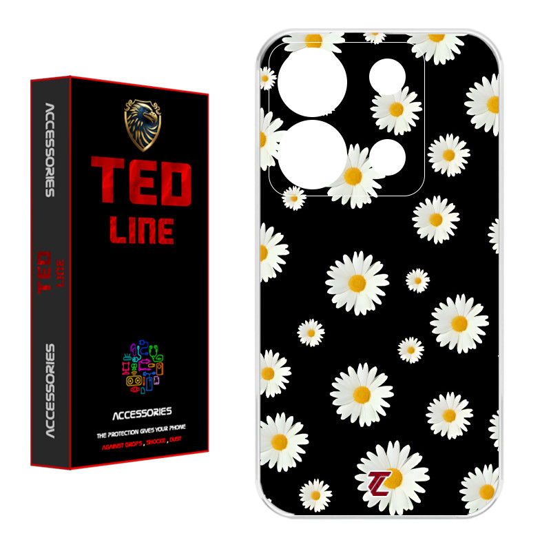 کاور تدلاین طرح بابونه کد 1226 مناسب برای گوشی موبایل شیائومی Redmi Note 13 Pro 5G / Poco X6
