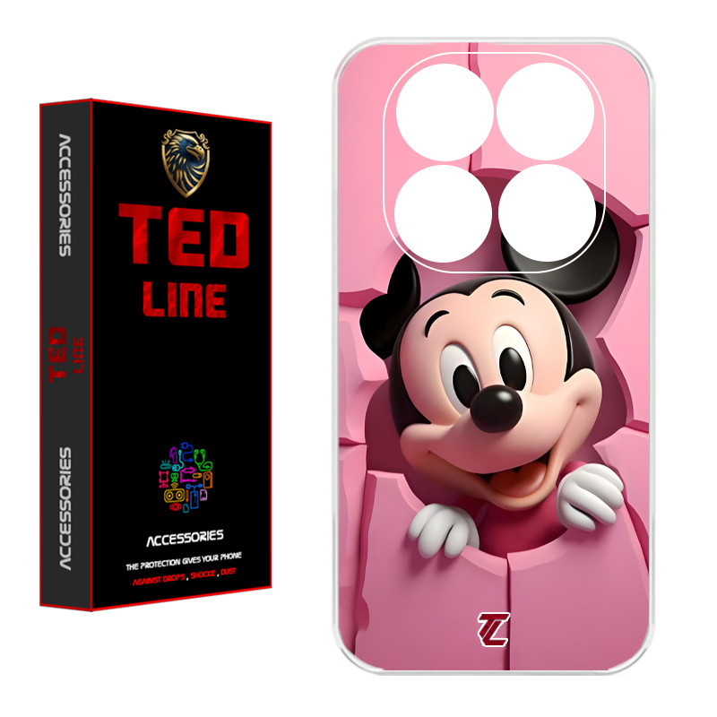 کاور تد لاین طرح عروسک کد 1108 مناسب برای گوشی موبایل شیائومی Redmi Note 14 Pro 4G / Poco X7