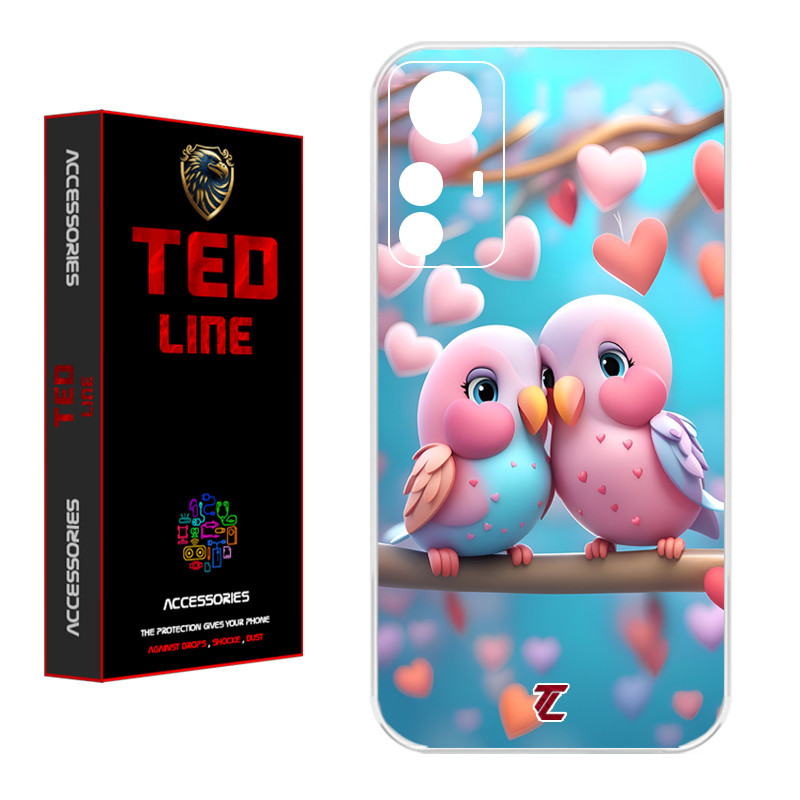 کاور تدلاین طرح پرنده کد 1176 مناسب برای گوشی موبایل شیائومی Redmi Note 12S