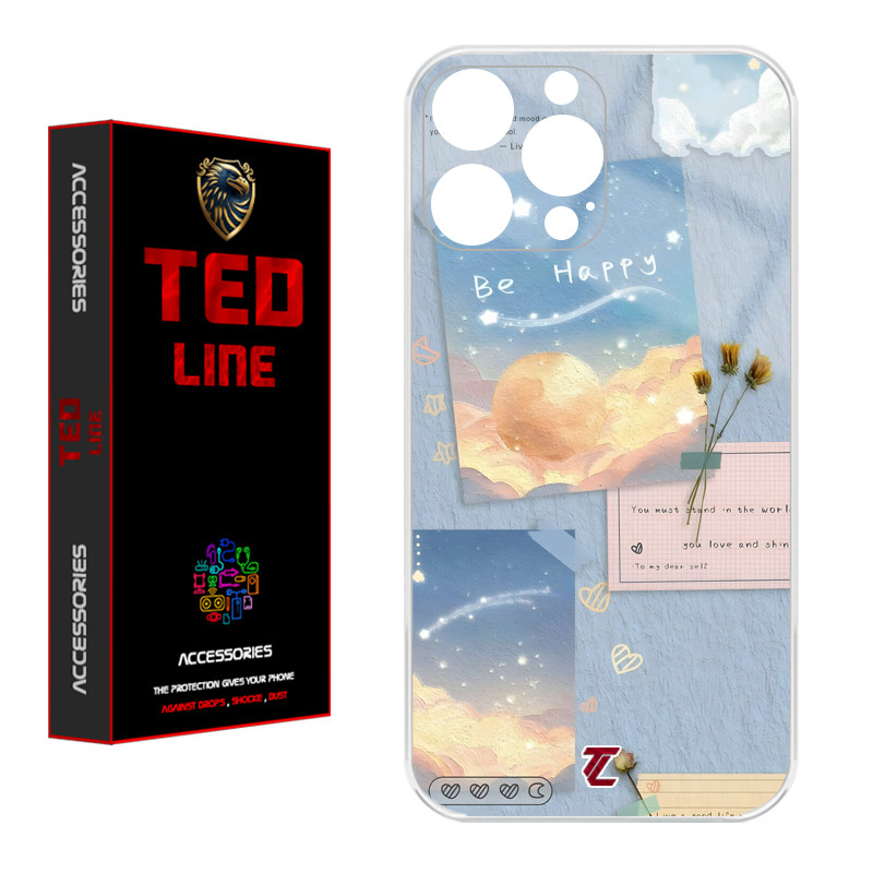کاور تد لاین طرح کلاژ هنری کد 1127 مناسب برای گوشی موبایل اپل Iphone 12 Pro