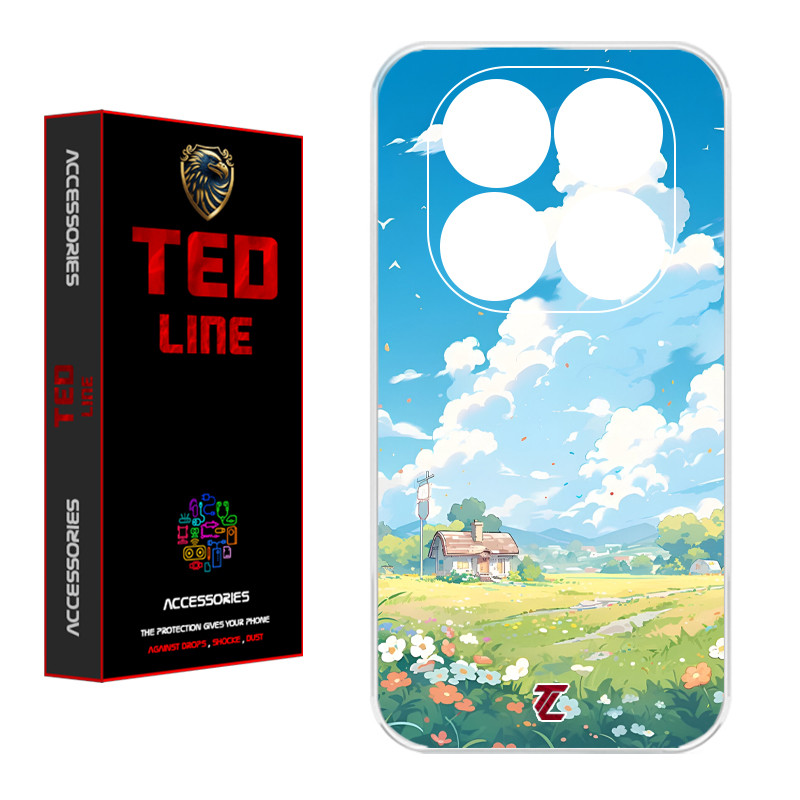 کاور تدلاین طرح منظره کد 1146 مناسب برای گوشی موبایل شیائومی Redmi Note 14 Pro Plus 5G