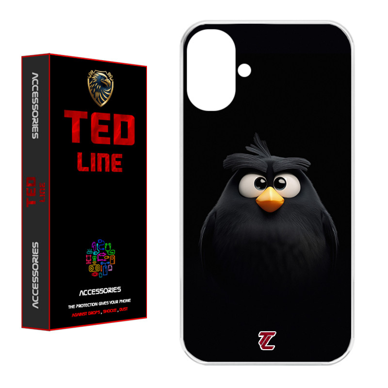 کاور تد لاین طرح پرنده کد 1122 مناسب برای گوشی موبایل اپل Iphone 16