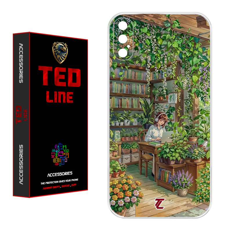 کاور تدلاین طرح دختر کد 1231 مناسب برای گوشی موبایل اپل Iphone X / XS