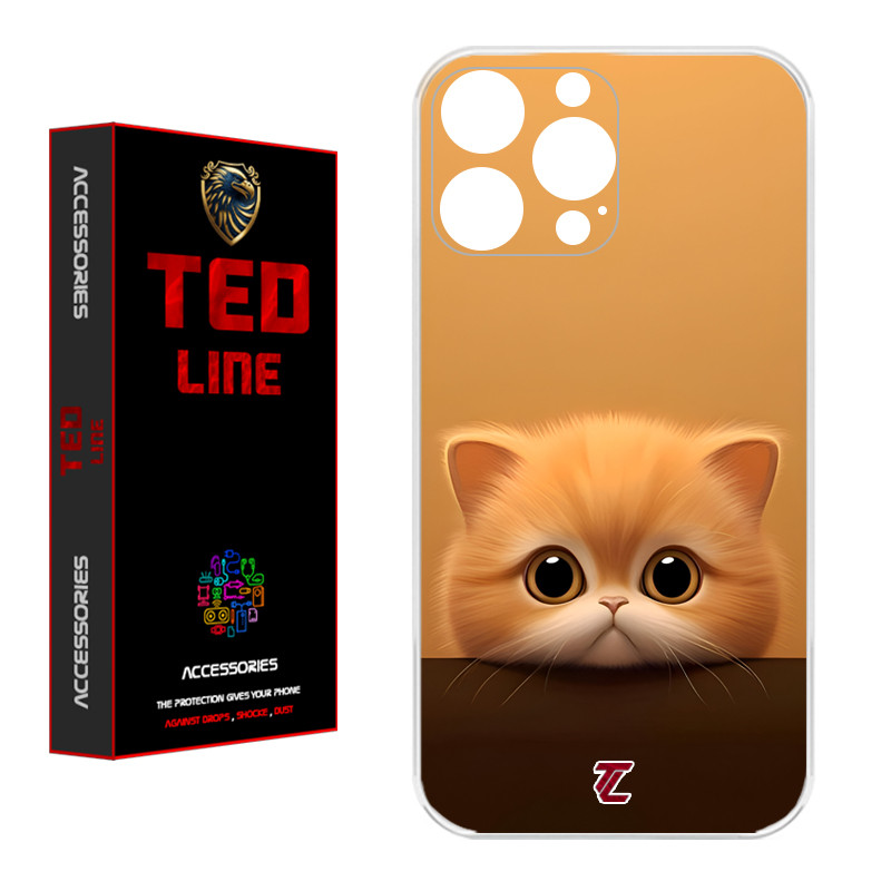 کاور تدلاین طرح گربه کد 1174 مناسب برای گوشی موبایل اپل Iphone 12 Pro Max