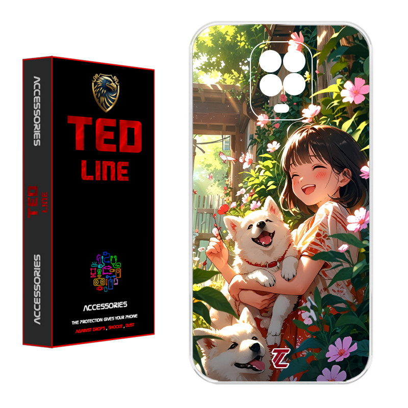 کاور تدلاین طرح سگ کد 1177 مناسب برای گوشی موبایل شیائومی Redmi Note 9S / Note 9 Pro