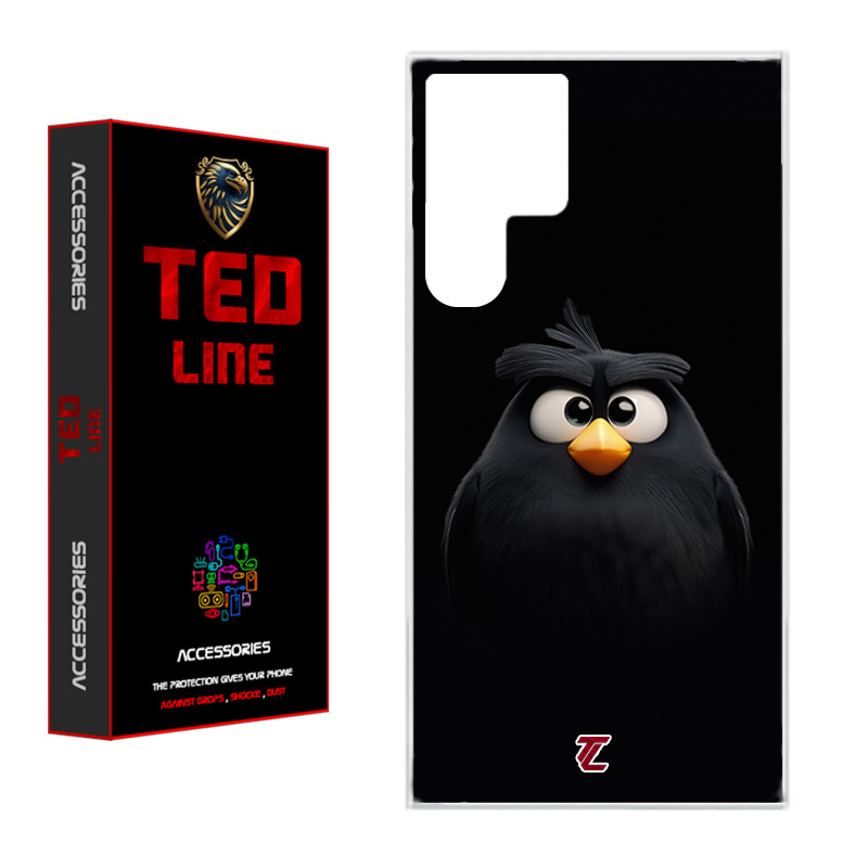 کاور تد لاین طرح پرنده کد 1122 مناسب برای گوشی موبایل سامسونگ Galaxy S22 Ultra