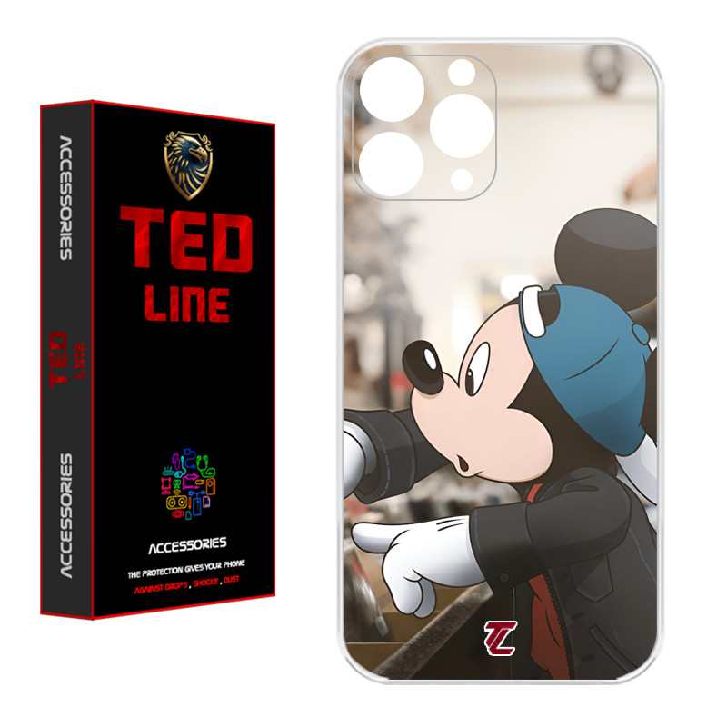 کاور تد لاین طرح میکی موس کد 1139 مناسب برای گوشی موبایل اپل Iphone 11 Pro