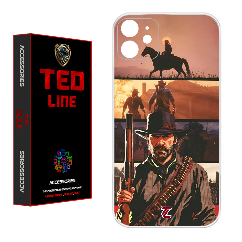 کاور تدلاین طرح رد دد ریدمپشن کد 1201 مناسب برای گوشی موبایل اپل Iphone 11