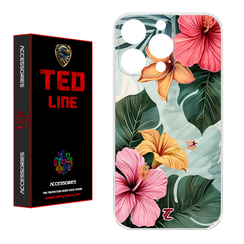 کاور تدلاین طرح گل وحشی کد 1142 مناسب برای گوشی موبایل اپل Iphone 14 Pro Max