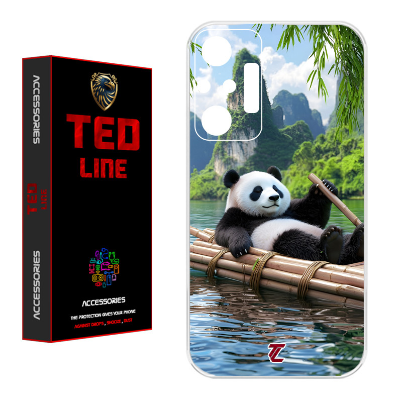 کاور تدلاین طرح پاندا کد 1162 مناسب برای گوشی موبایل شیائومی Redmi Note 10 Pro / Note 10 Pro Max