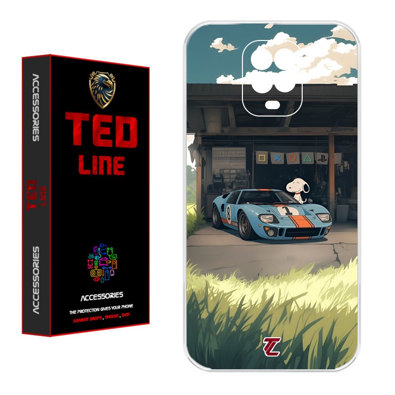 کاور تدلاین طرح اسنوپی کد 1160 مناسب برای گوشی موبایل شیائومی Redmi Note 9S / Note 9 Pro