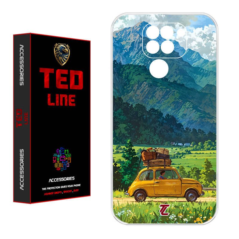 کاور تدلاین طرح سفر کد 1165 مناسب برای گوشی موبایل شیائومی Redmi Note 9