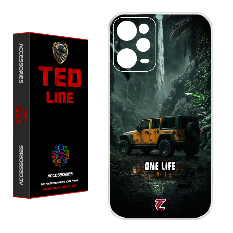 کاور تد لاین طرح ماشین آفرود کد 1119 مناسب برای گوشی موبایل شیائومی Redmi Note 12 Pro 5G / Poco X5 Pro