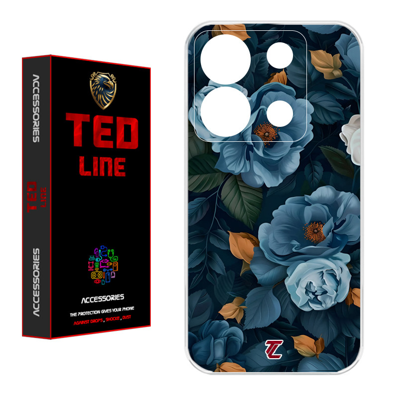 کاور تدلاین طرح گل کد 1227 مناسب برای گوشی موبایل شیائومی Redmi Note 13 Pro 5G / Poco X6