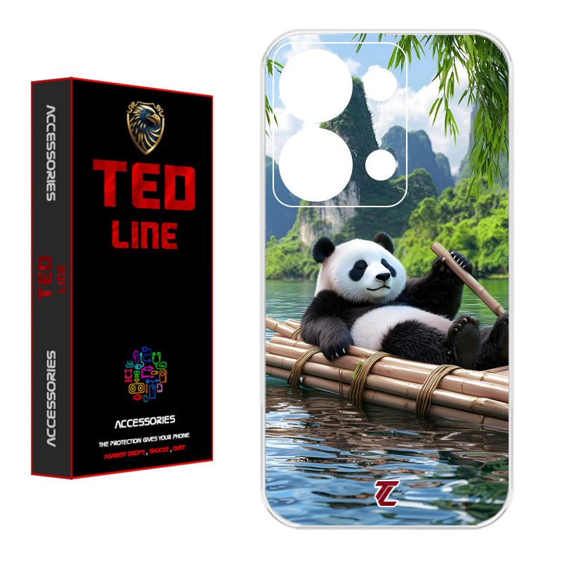 کاور تدلاین طرح پاندا کد 1162 مناسب برای گوشی موبایل شیائومی Redmi Note 13 Pro 4G / Poco M6 Pro