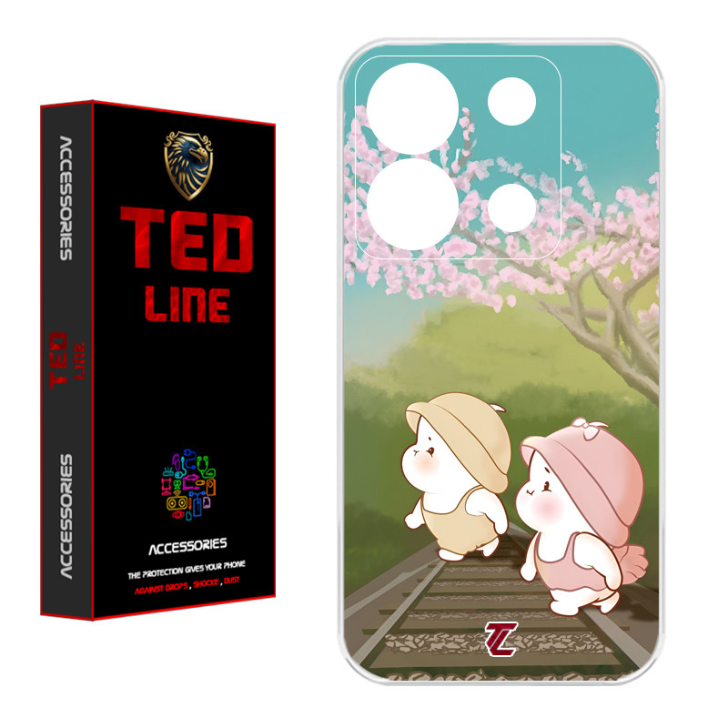 کاور تدلاین طرح جوجو و سوسو کد 1156 مناسب برای گوشی موبایل شیائومی Redmi Note 13 Pro 5G / Poco X6