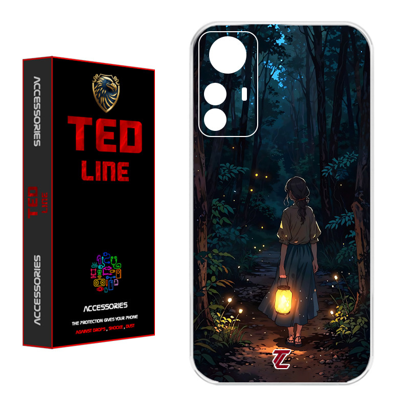 کاور تدلاین طرح دخترونه کد 1198 مناسب برای گوشی موبایل شیائومی Redmi Note 12S