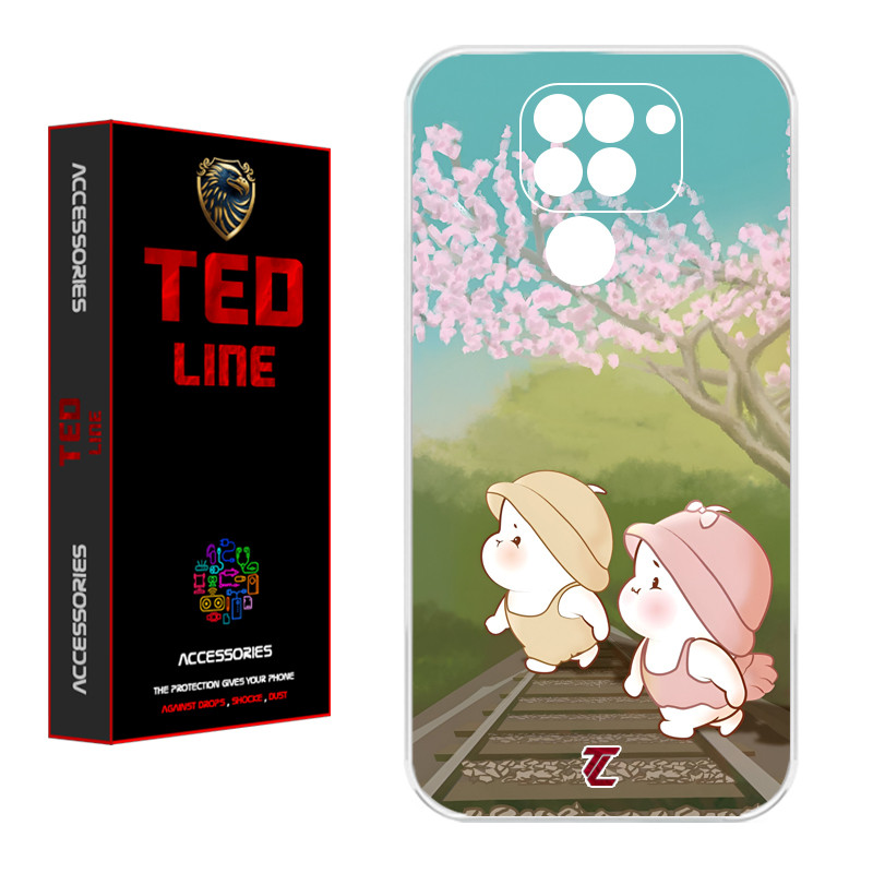 کاور تدلاین طرح جوجو و سوسو کد 1156 مناسب برای گوشی موبایل شیائومی Redmi Note 9