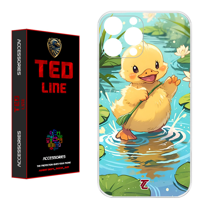کاور تدلاین طرح اردک کد 1185 مناسب برای گوشی موبایل اپل Iphone 12 Pro Max