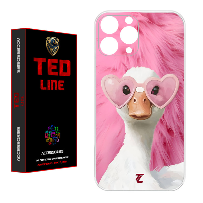 کاور تدلاین طرح اردک کد 1166 مناسب برای گوشی موبایل اپل Iphone 11 Pro