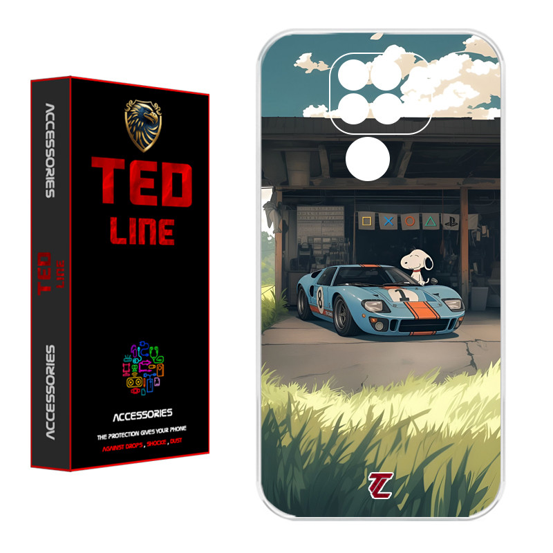 کاور تدلاین طرح اسنوپی کد 1160 مناسب برای گوشی موبایل شیائومی Redmi Note 9