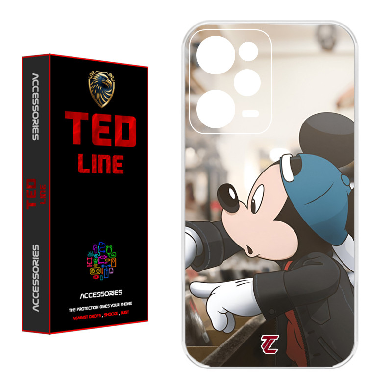 کاور تد لاین طرح میکی موس کد 1139 مناسب برای گوشی موبایل شیائومی Redmi Note 12 Pro 5G / Poco X5 Pro