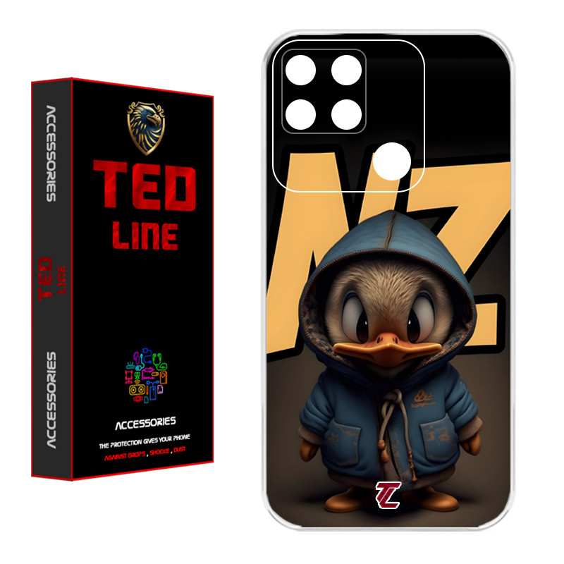 کاور تد لاین طرح اردک کد 1120 مناسب برای گوشی موبایل شیائومی Redmi 10A / 9C