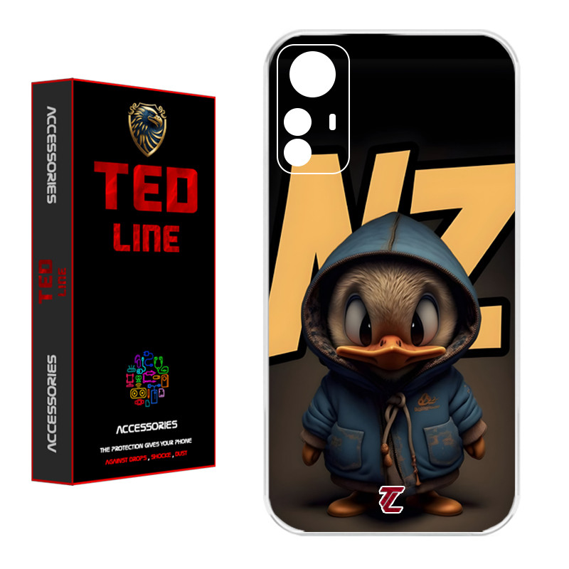 کاور تد لاین طرح اردک کد 1120 مناسب برای گوشی موبایل شیائومی Redmi Note 12S