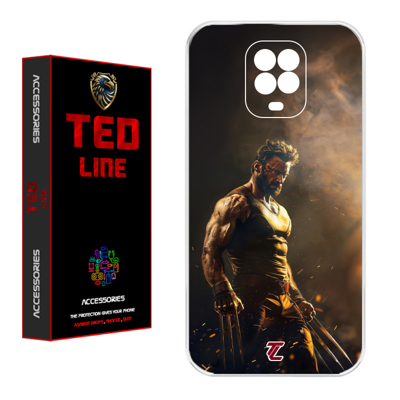 کاور تدلاین طرح ولورین کد 1204 مناسب برای گوشی موبایل شیائومی Redmi Note 9S / Note 9 Pro