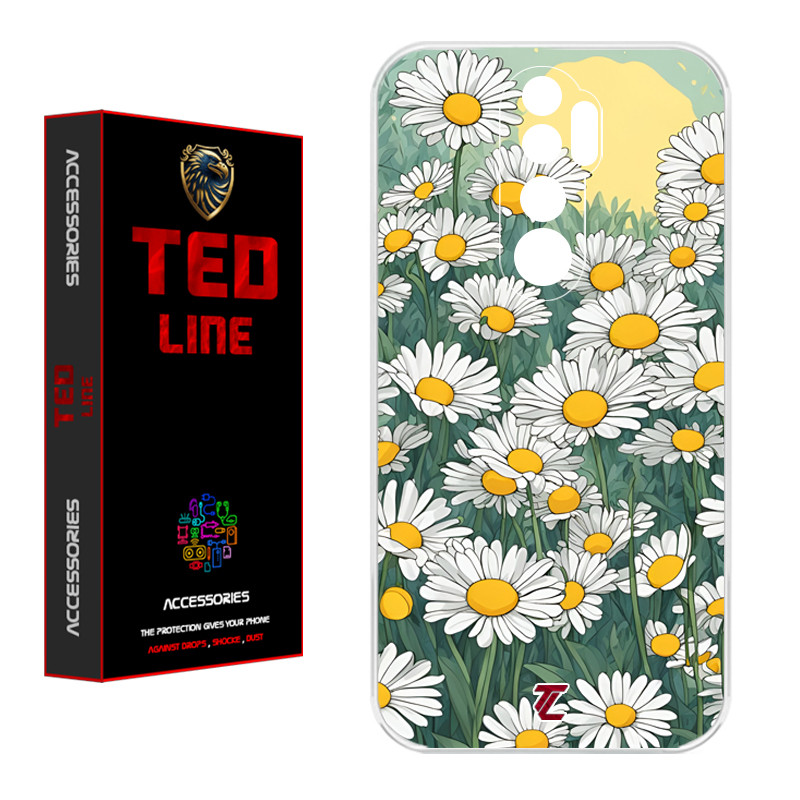 کاور تدلاین طرح گل بابونه کد 1141 مناسب برای گوشی موبایل شیائومی Redmi Note 8 Pro
