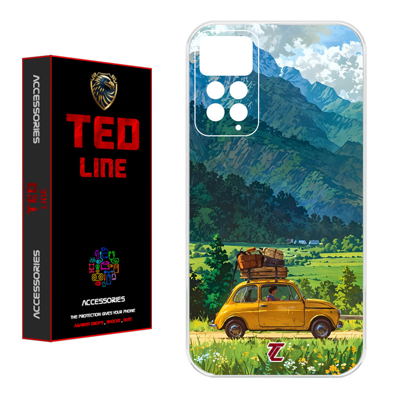 کاور تدلاین طرح سفر کد 1165 مناسب برای گوشی موبایل شیائومی Redmi Note 11 Pro 4G / Note 12 Pro 4G