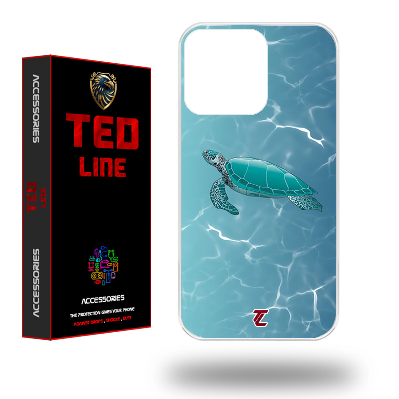 کاور تد لاین طرح لاک پشت کد 1100 مناسب برای گوشی موبایل اپل Iphone 16 Pro Max