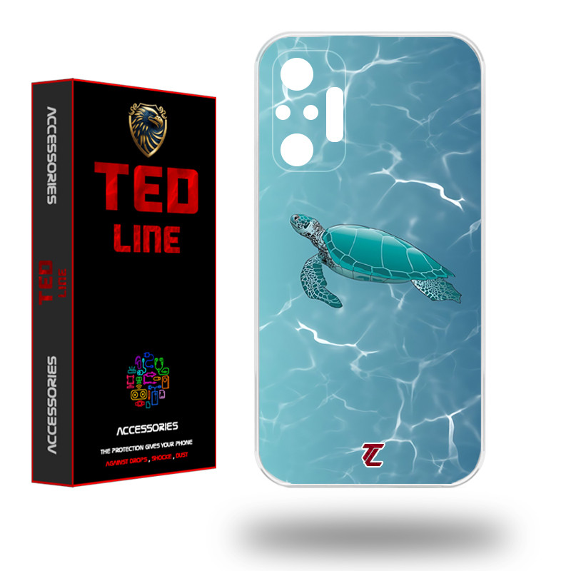 کاور تد لاین طرح لاک پشت کد 1100 مناسب برای گوشی موبایل شیائومی Redmi Note 10 Pro / Note 10 Pro Max