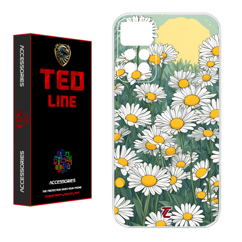 کاور تدلاین طرح گل بابونه کد 1141 مناسب برای گوشی موبایل شیائومی Redmi Note 11 Pro 4G / Note 12 Pro 4G