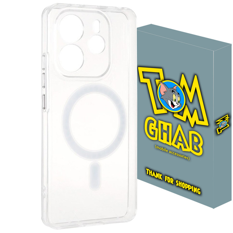 کاور تام قاب مدل MGSAFE طرح مگ سیف مناسب برای گوشی موبایل شیائومی Redmi Note 14 4G