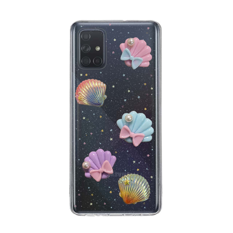 کاور دکین مدل FNY طرح صدف مناسب برای گوشی موبایل سامسونگ Galaxy A71
