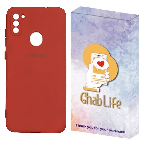 کاور قاب لایف مدل سیلیکونی مناسب برای گوشی موبایل سامسونگ Galaxy A11