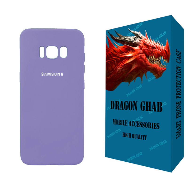 کاور دراگون قاب مدل سیلیکونی مناسب برای گوشی موبایل سامسونگ Galaxy S8